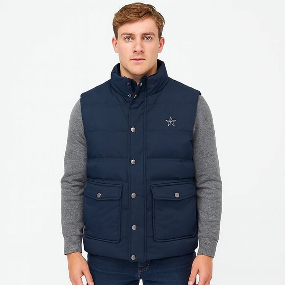 johnnie-O Other - johnnie-O Dark Blue Quilted Vest
